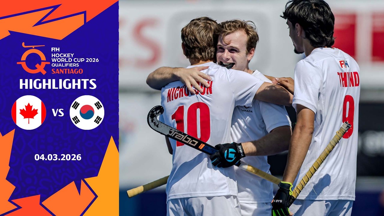 FIH Hockey Men's World Cup Qualifier Santiago, Chile- Match 10: Canada vs Korea
