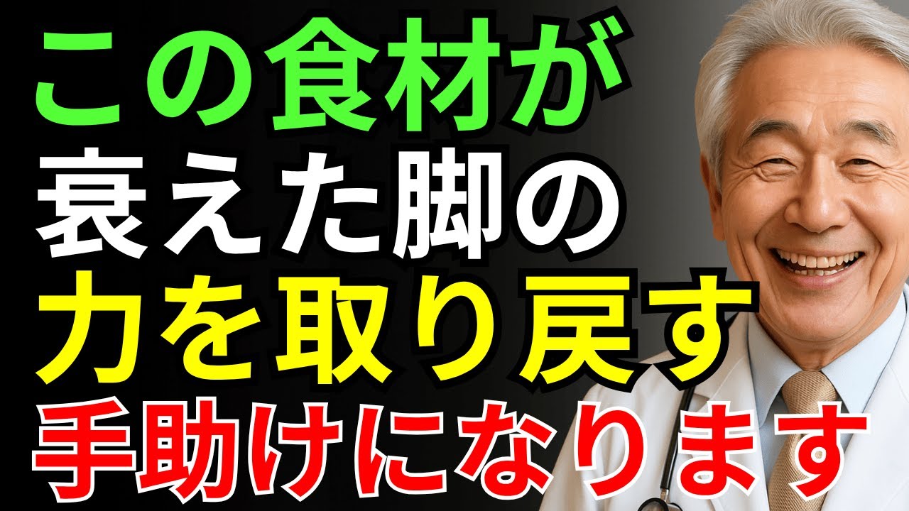 脚の筋力 回復する食べ物はこれ｜たった12時間で変化が起きた理由