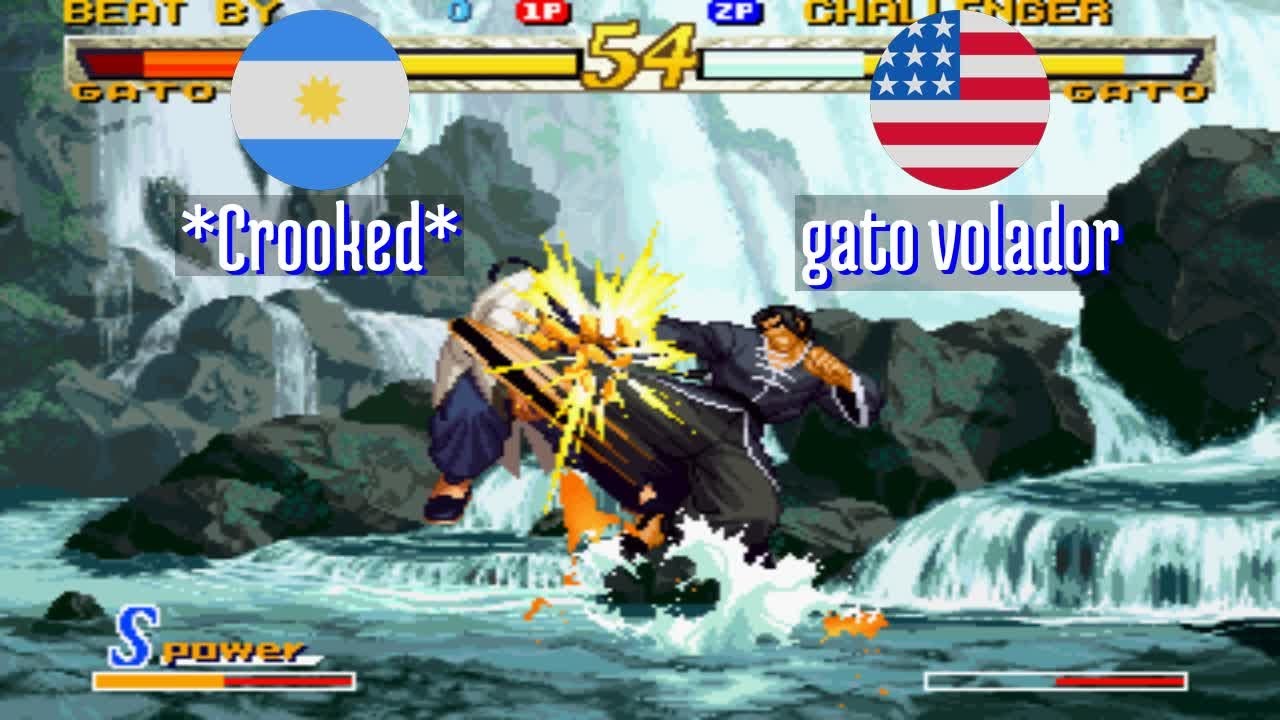 FT5 @garou: *Crooked* (AR) vs gato volador (US) [Garou Mark of the Wolves Fightcade] Feb 19