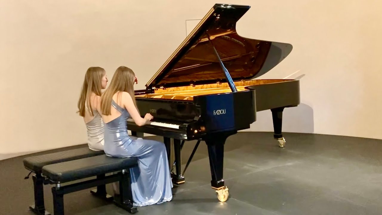 J. Brahms: Hungarian Dances n. 6, 7, 8, 9, 10 - Beatrice & Eleonora Dallagnese