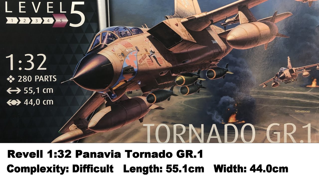 Large Scale! Revell 1:32 Panavia Tornado GR.1 