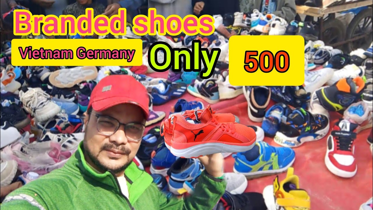 Branded shoes Vietnam Germany cheap price  main Karachi lunda Bazar 