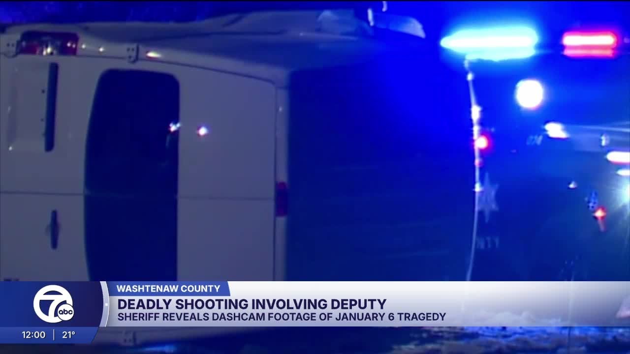 Washtenaw County Sheriff's Office releases dashcam video in deputy-involved shooting