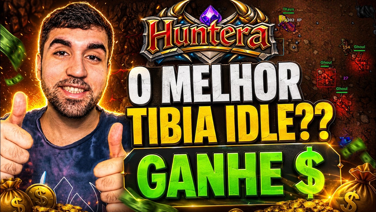Huntera: O Novo Idle pra Fazer Dinheiro! - RMT LIBERADO