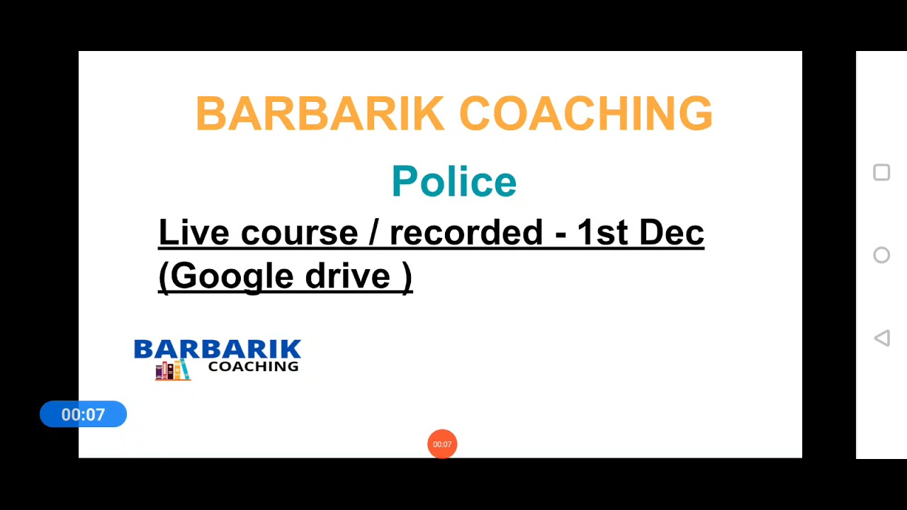 🔴HP police batch || Barbarik coaching|| joa crash course || HPSSSB