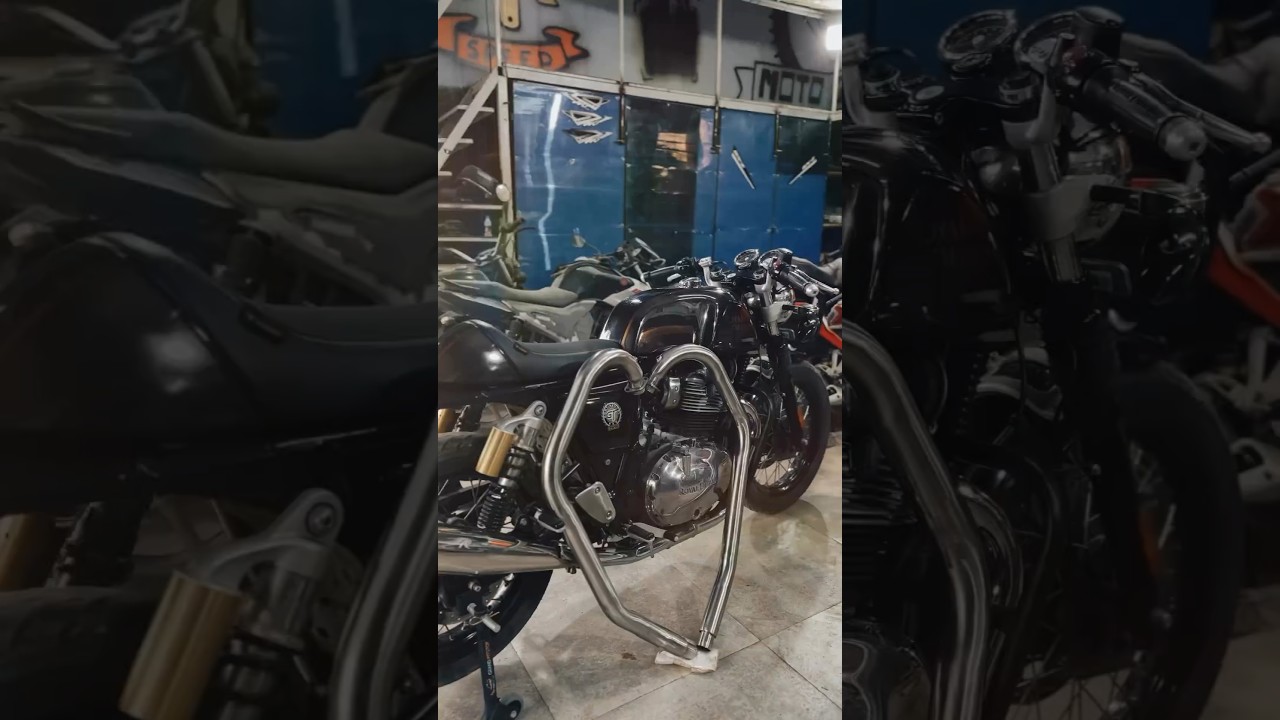 Mr Clean Continental GT 650 with Way2Speed Headers and Custom Performance Exhaust