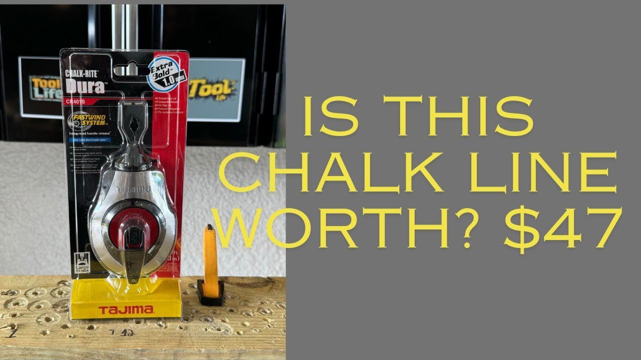 Tajima Chalk box (CR401s) Is it worth $47? #construction #tajima
