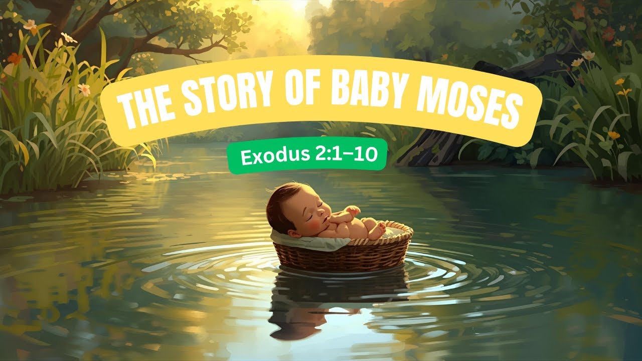The Story of Baby Moses | Bible Story for Kids | Exodus 2:1–10 | God’s Special Plan