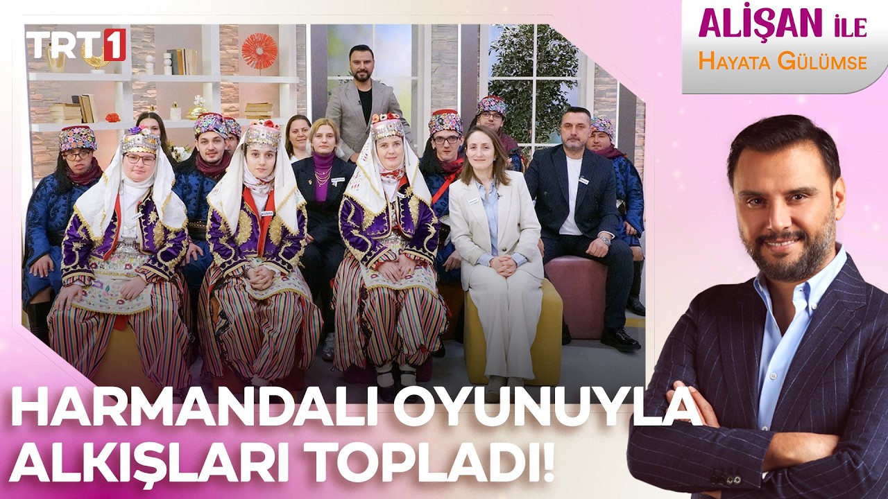Kocaeli Gonca Engelsiz Yaşam Merkezi halk oyunları ekibinden harmandalı... | #AlişanileHayataGülümse
