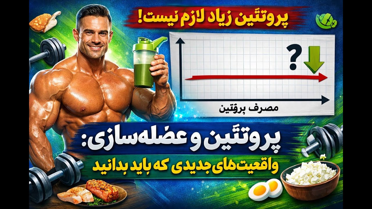 آیا مصرف پروتئین بیشتر یعنی عضله بیشتر؟