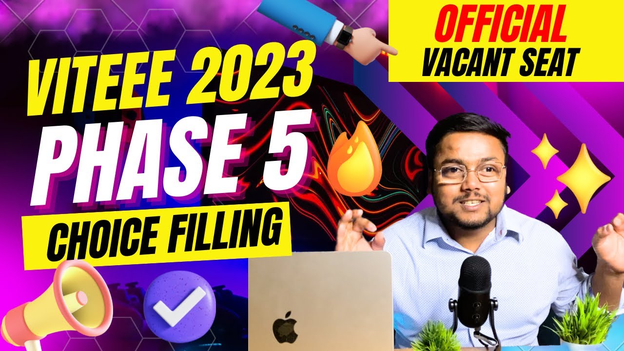 VITEEE 2023 Phase 5 Cutoff Analysis 🥳 | VIT Phase 5 Choice Filling | VITEEE Counselling 2023 | VIT