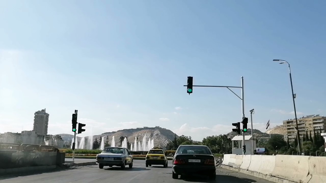 جولةفي شوارع دمشق2021/رجعنا عالبيت من طريق الجندي المجهول👤مرينا بسوق الحميدية وسوق الخجا والمهاجرين🚗