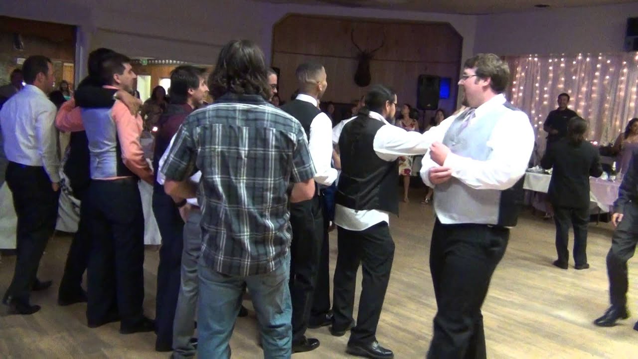 The GREATEST garter removal! SO FUNNY!!