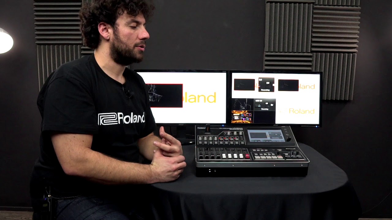ROLAND VR-50HD - Switcher Vídeo Multi-formato 12 inputs