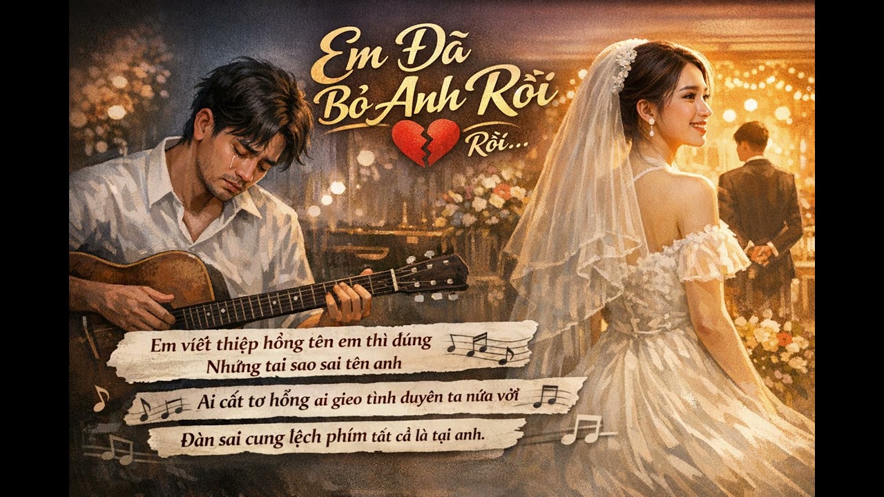 Thiệp hồng sai tên ai - nhạc lofi thư giản
