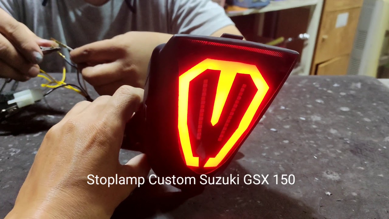 Stoplamp Suzuki GSX 150 3in1 Handmade