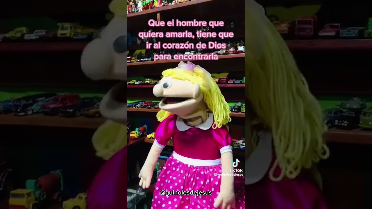 BUSCA PRIMERO A DIOS 🔸 Gui&ntilde;oles de Jes&uacute;s 🔸 Puppet / Marioneta / T&iacute;tere boc&oacute;n / Gui&ntilde;ol 