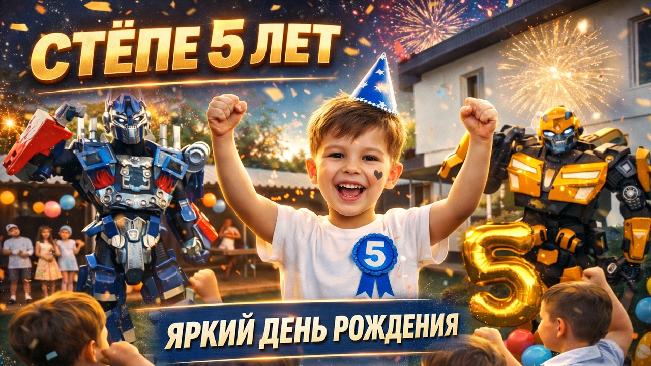 ДЕНЬ РОЖДЕНИЯ СТЕПЫ | KIDS BIRTHDAY PARTY