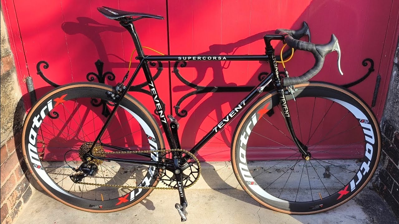 Vintage steel road bike build | Did we go over 8KG?🖖