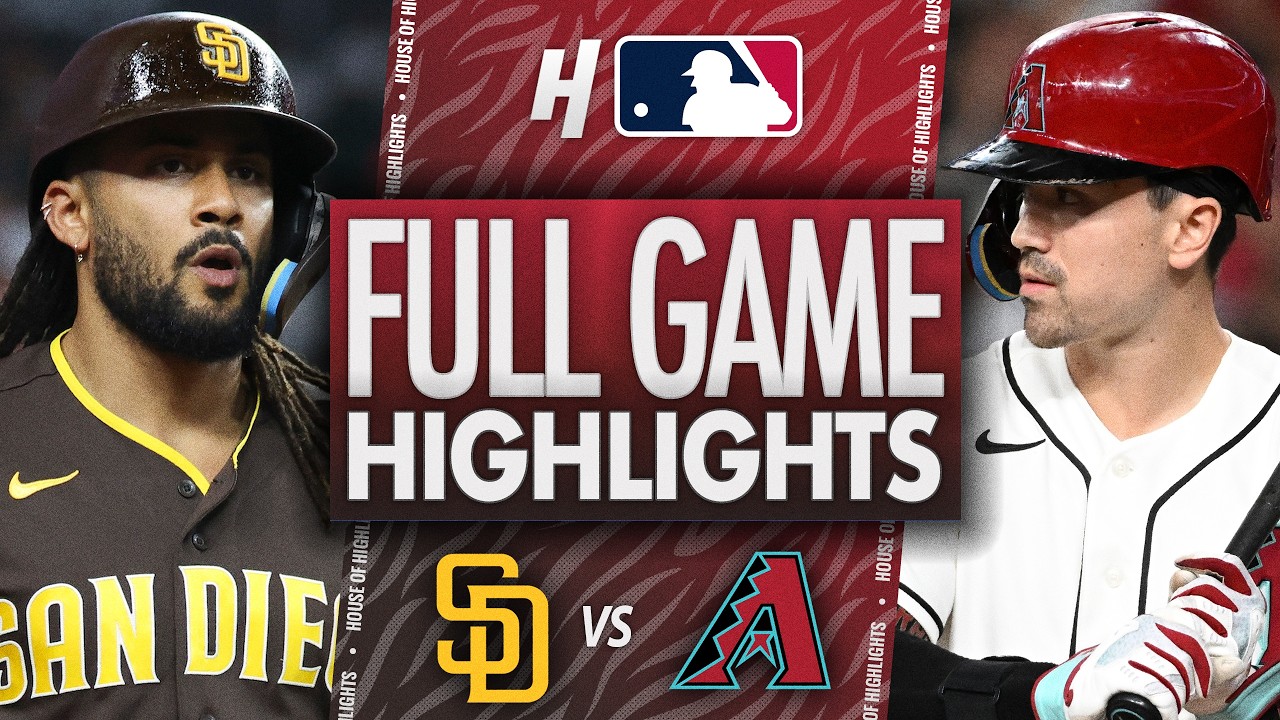 San Diego Padres против Arizona Diamondbacks &mdash; ЛУЧШИЕ МОМЕНТЫ МАТЧА 🔥 6 августа 2026 г. Сезон MLB