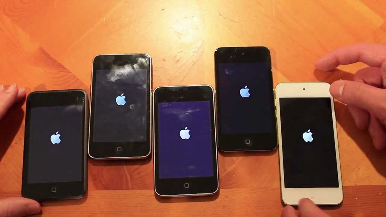iPod Touch 5G vs 4G vs 3G vs 2G vs 1G: Speed Test