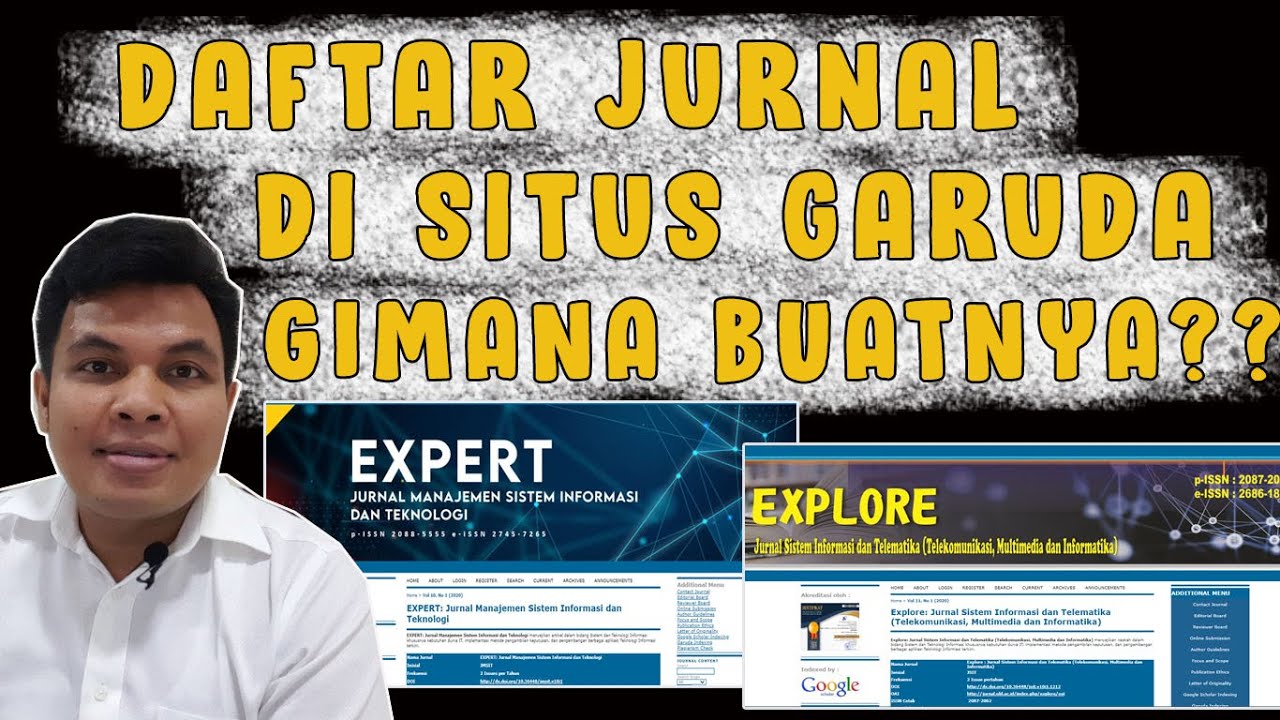 CARA DAFTARKAN JURNAL ONLINE KE SITUS GARUDA