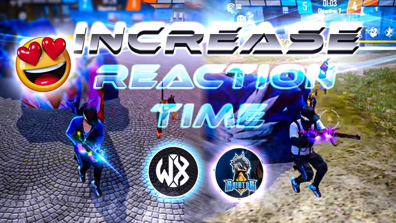How To Increase Reaction Time in Free Fire | Super fast Reflex Movement & Reaction time