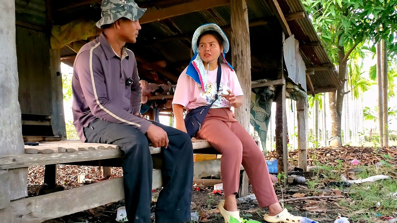 694. ដីស្រែតូចល្មមលក់នៅម្ដុំជិតផ្ទះលោកគ្រូ Life in the Cambodian Countryside.