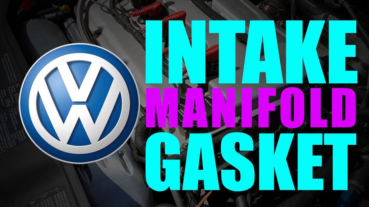 VW Jetta 2.5  Intake Manifold Gasket Replacement
