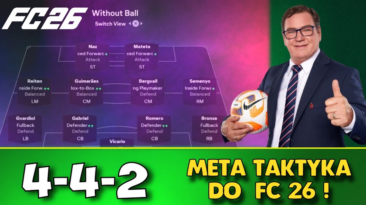 442 - KLASYKA GATUNKU ! META TAKTYKA I WYTYCZNE DO FC 26 !