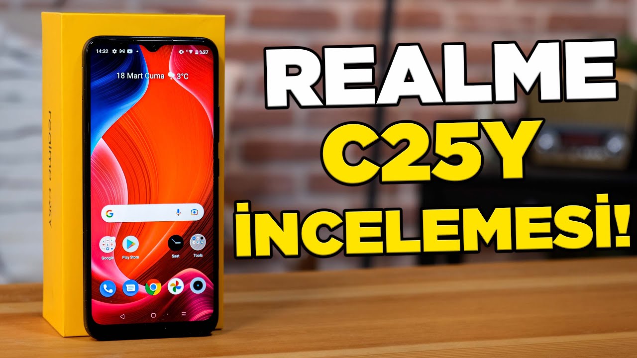 realme C25Y incelemesi - 5000 mAh batarya ve yerli üretim!