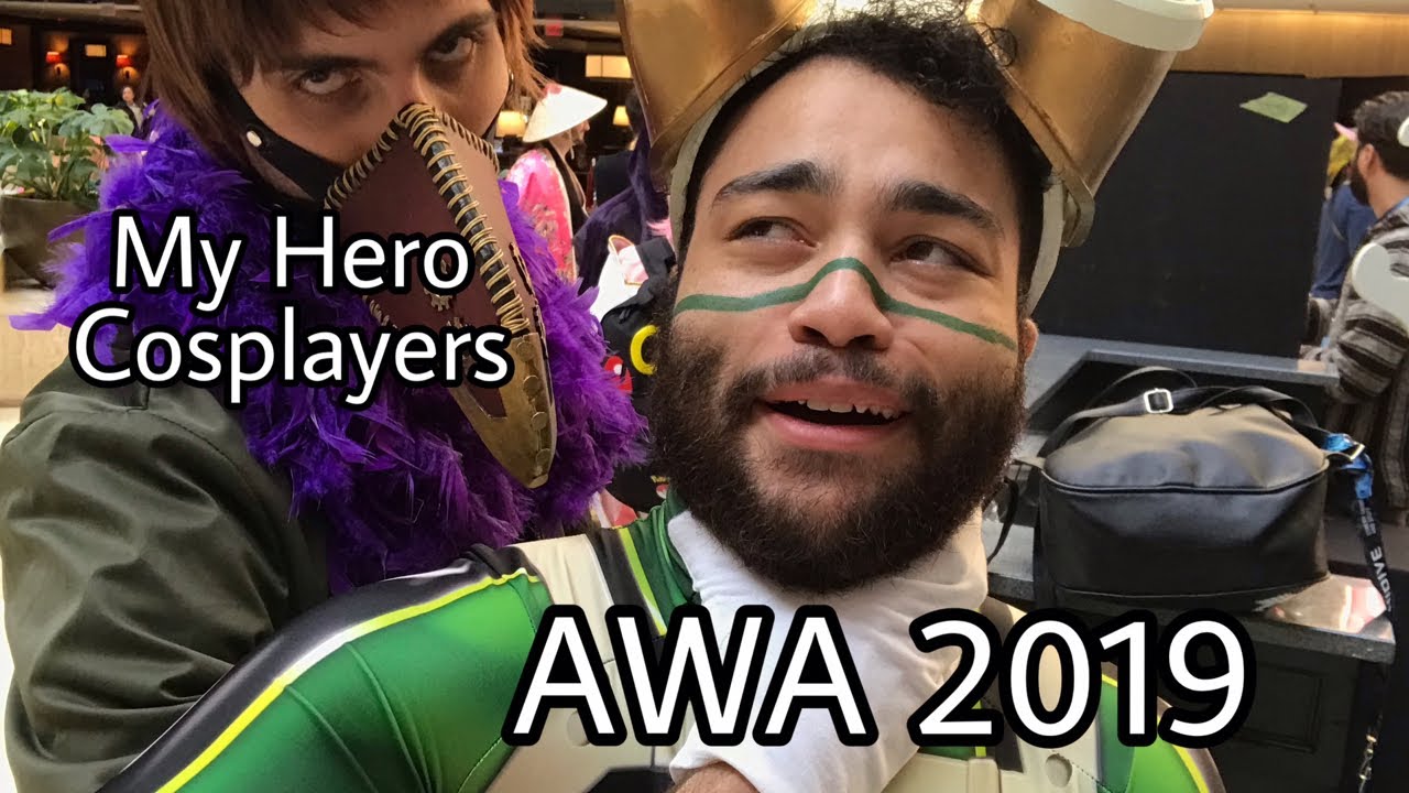 So Many My Hero Academia Cosplayers!!! | Anime Weekend Atlanta 2019 Friday Vlog