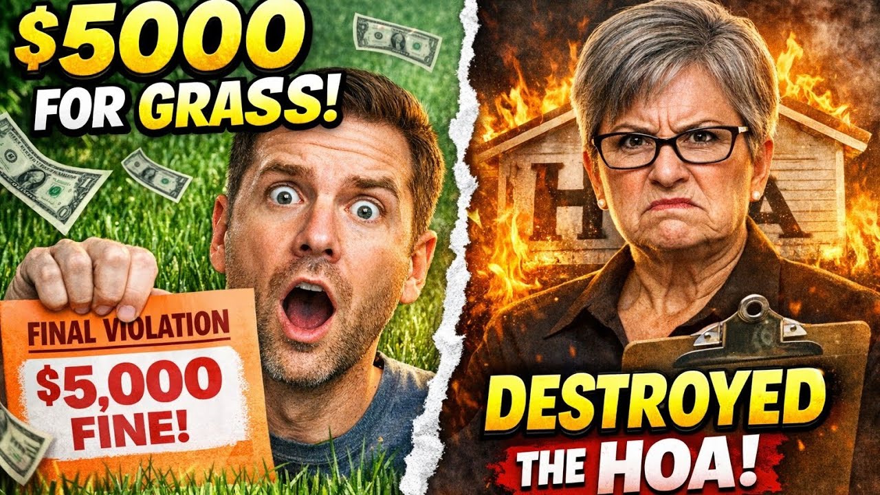 They Fined Me $5,000 For My Grass… So I Sued the HOA
