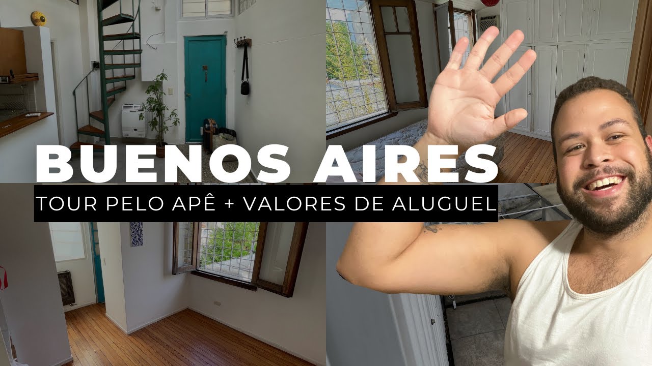 ESTOU MORANDO em BUENOS AIRES! | Tour pelo apê com valores