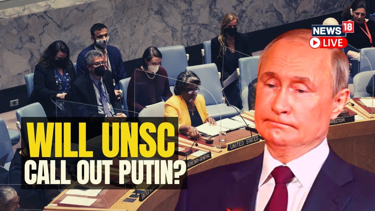 UN Security Council Session Live News | United Nations Security Council Live | English News Live