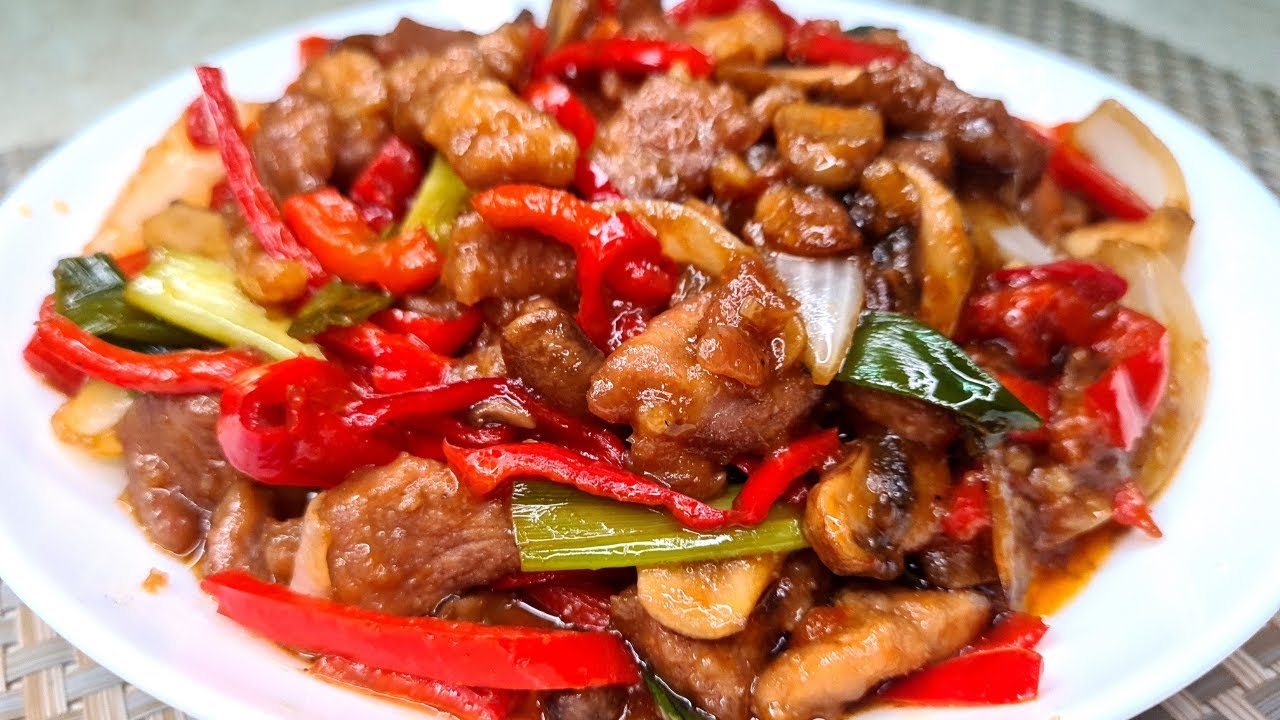 Receita Japonesa de Porco Com Legumes