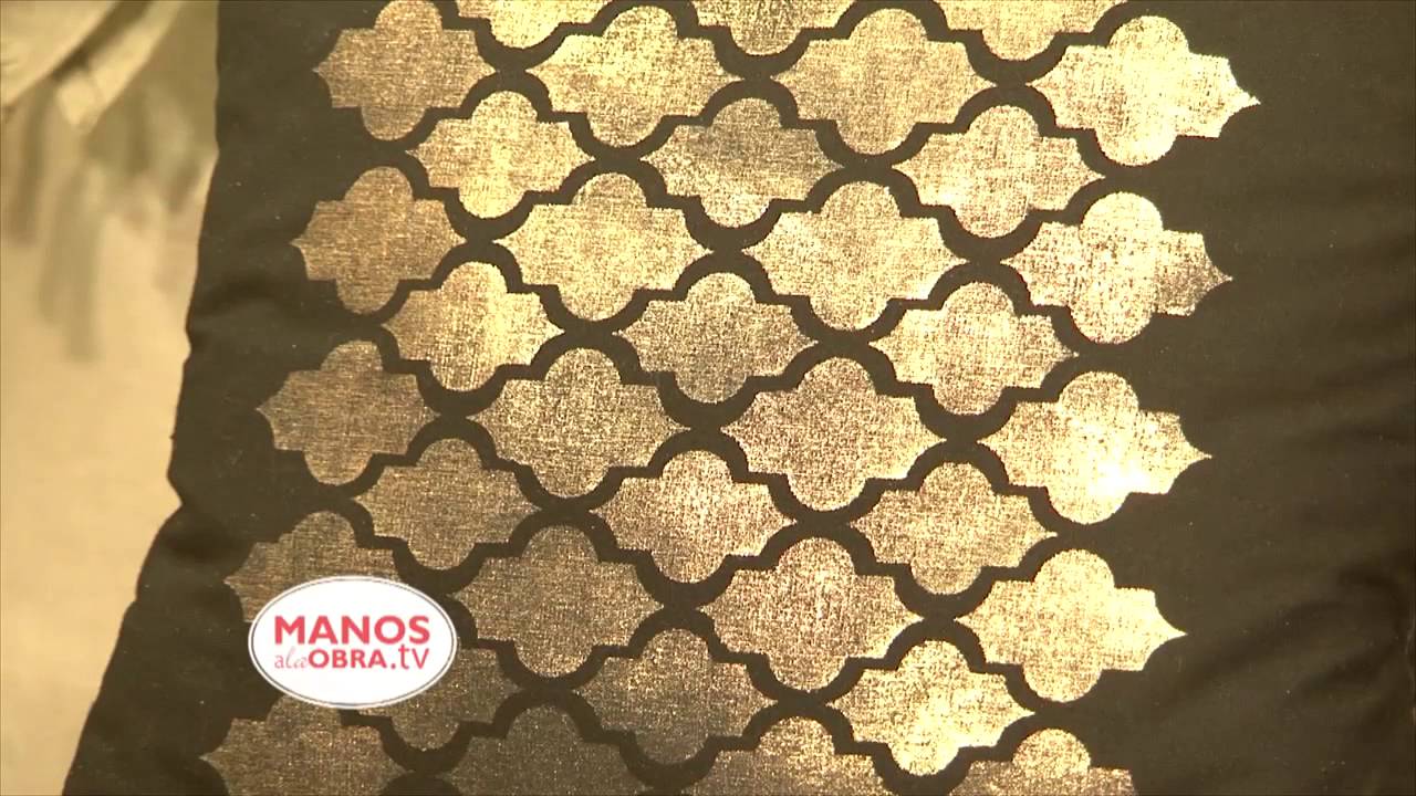 Pintar Tela - Almohadones - Adhesivo Textil - Foil