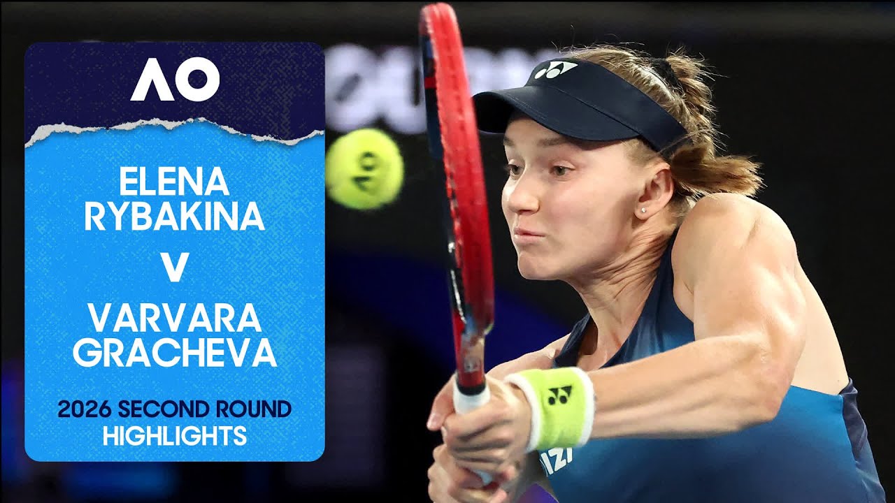 Elena Rybakina v Varvara Gracheva Highlights | Australian Open 2026 Second Round