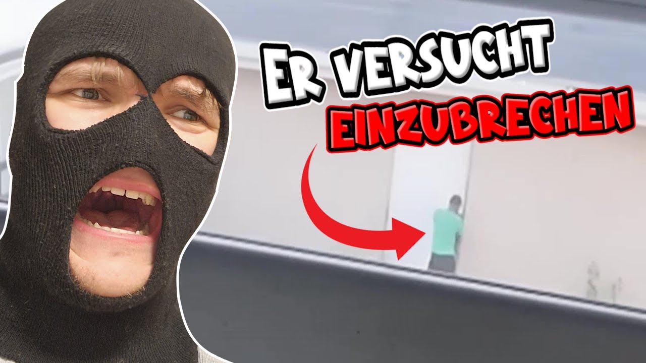 Ein EINBRECHER😱😨/ Reaction auf Horror Videos