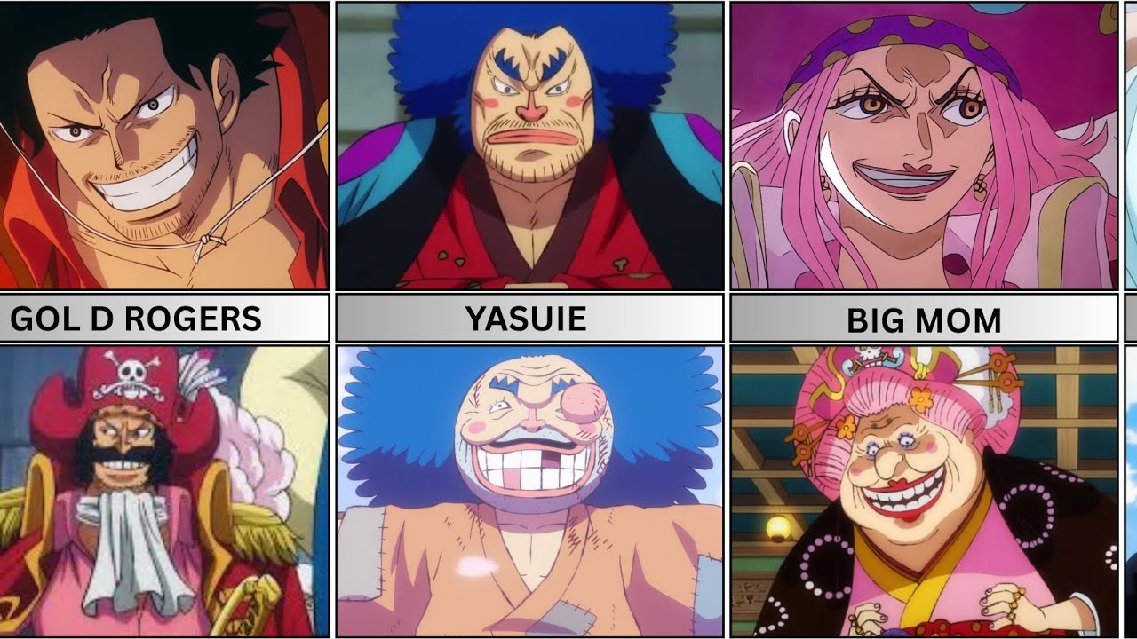 Как выглядели самые старые персонажи One Piece в молодости