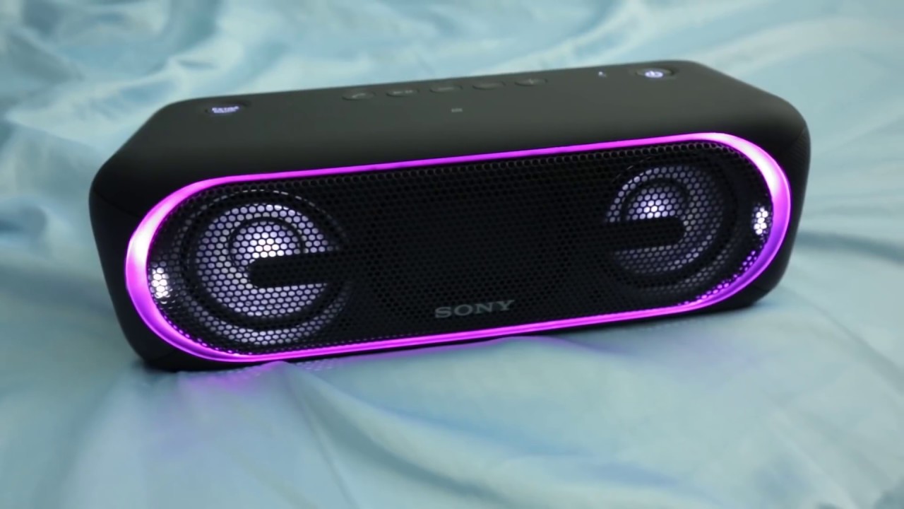 Sony SRS-XB40 Portable Club Lighting Bluetooth Speakers 2017 Demo