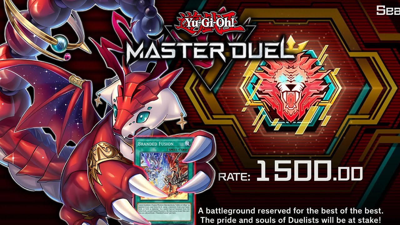 Branded Dracotail BEST DECK! Master 1 Rated Decklist + Replays (Season 48) Yu-Gi-Oh! Master Duel