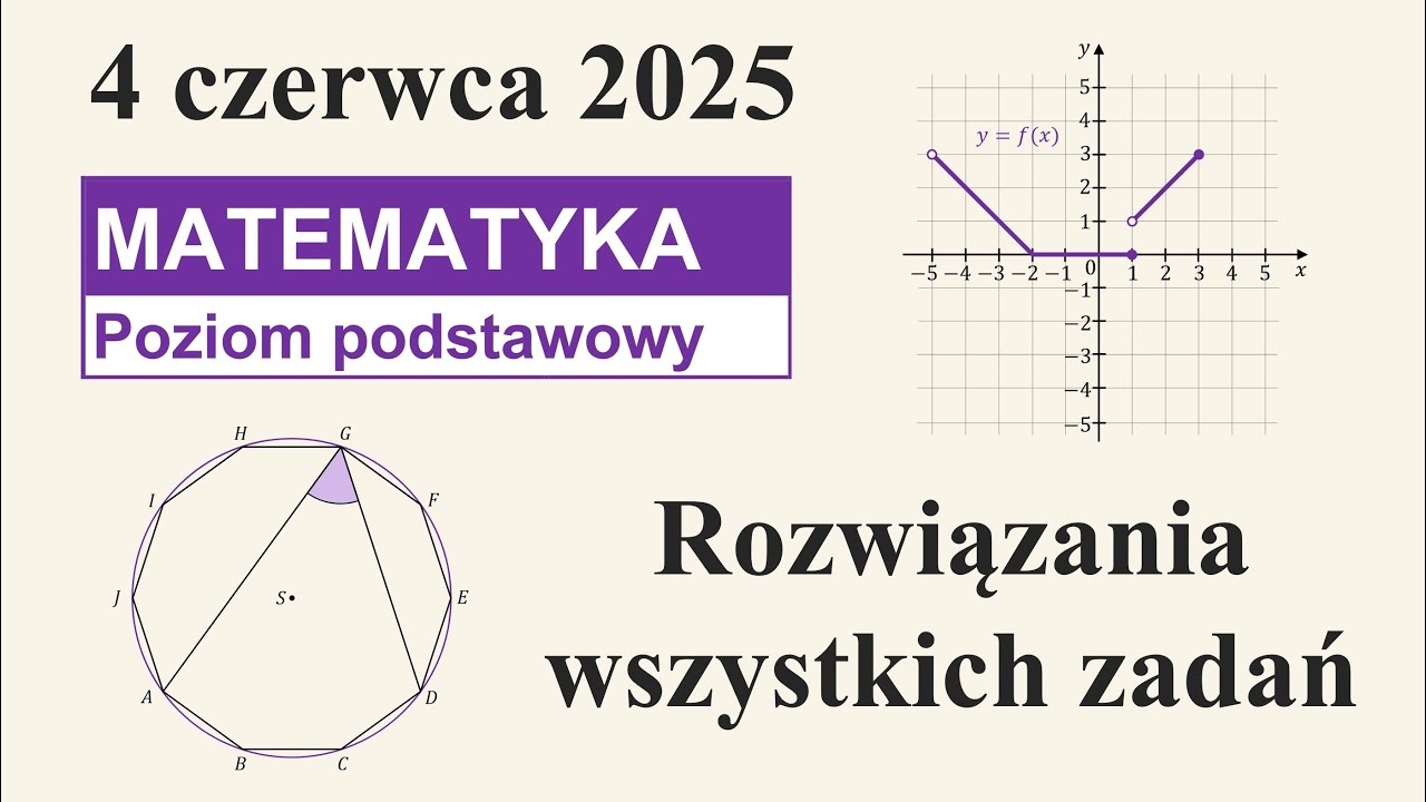 Matura dodatkowa z matematyki - czerwiec 2025