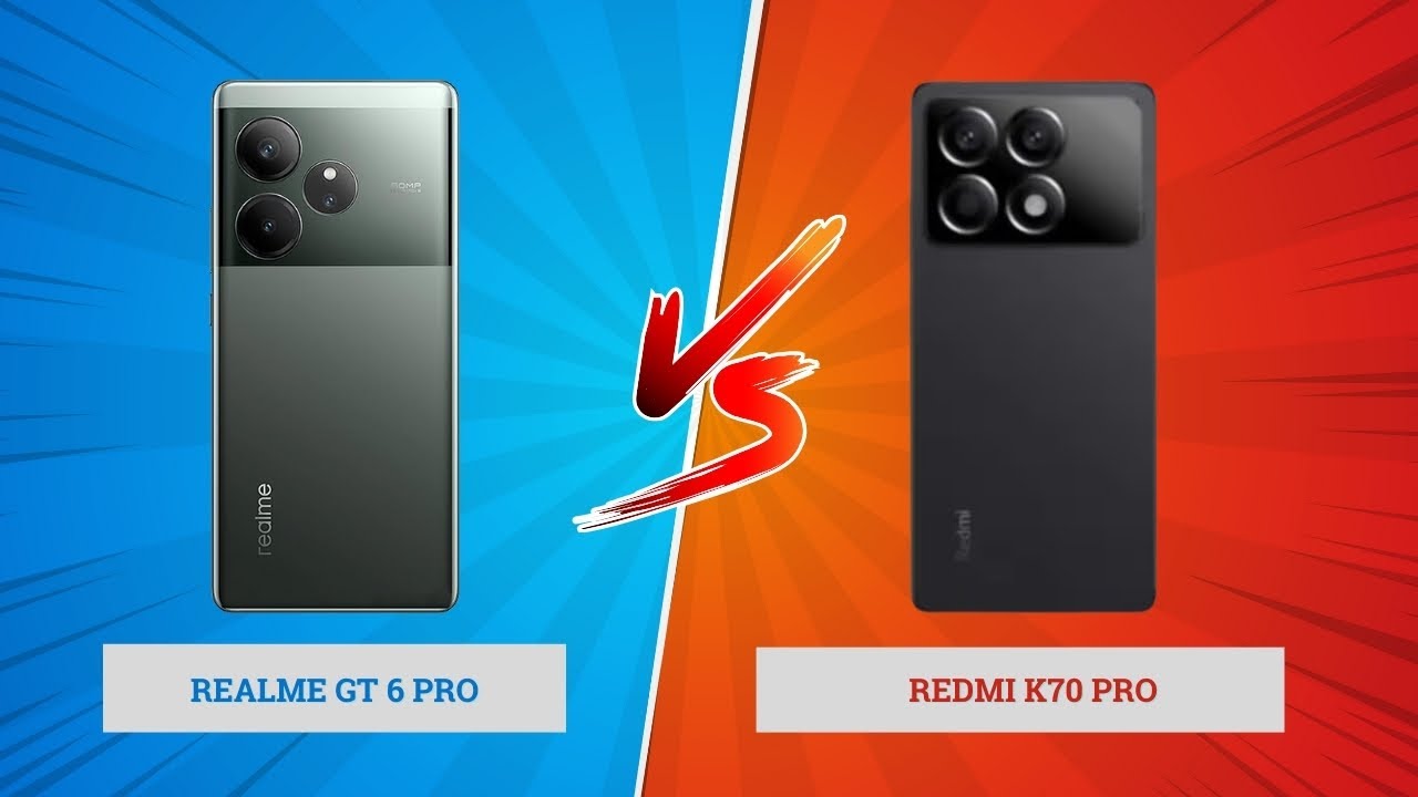 Realme GT 6 Pro vs Redmi K70 Pro - Ultimate In-Depth Comparison: Which One Wins?