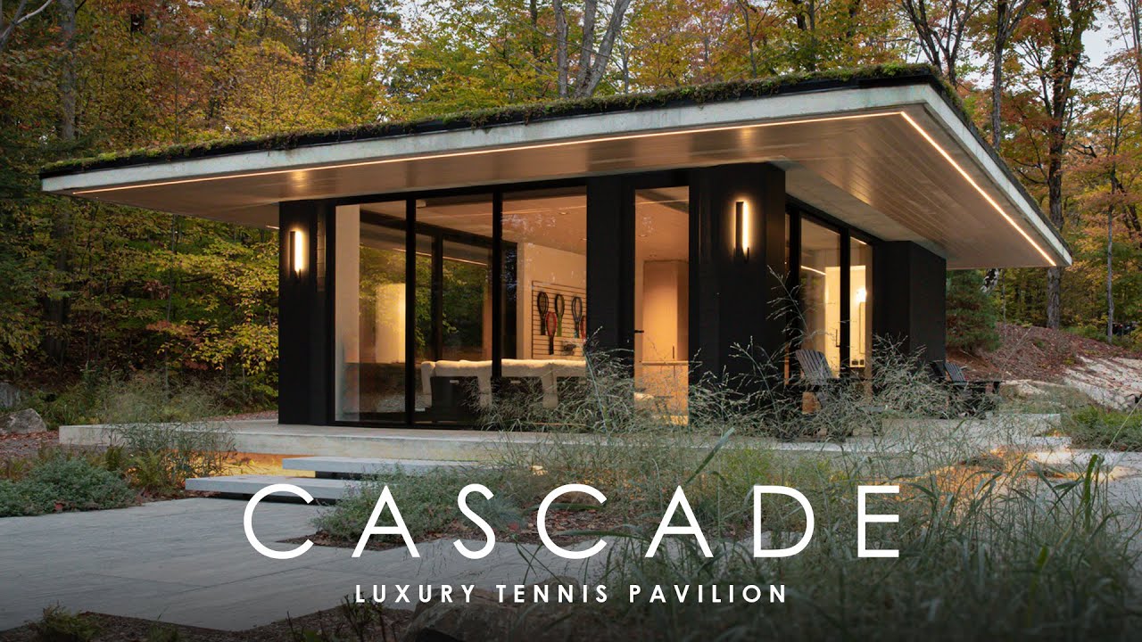 Cascade Sports Pavilion | Luxury Tennis Court | Lake Muskoka, ON