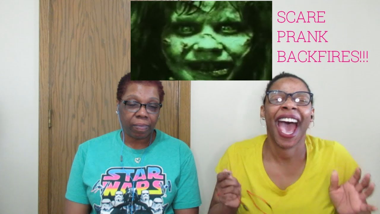 Video Scare Prank on Mother!