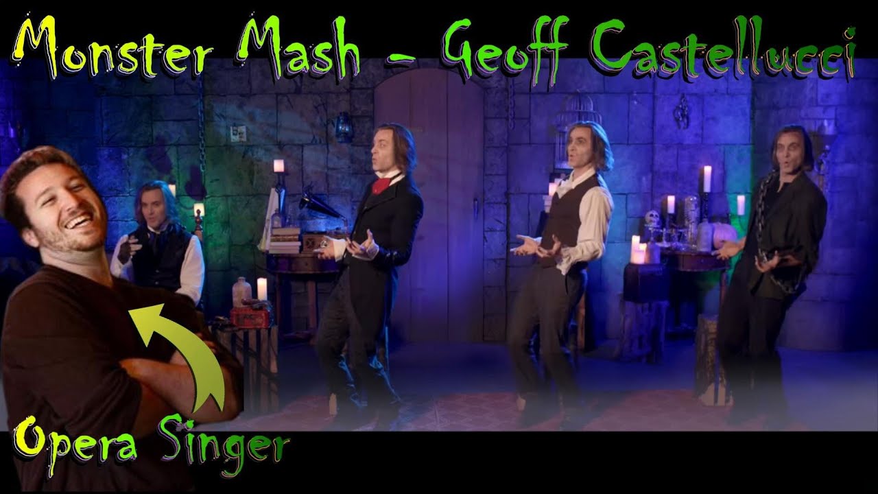 Opera Singer Reacts - Monster Mash || Geoff Castellucci