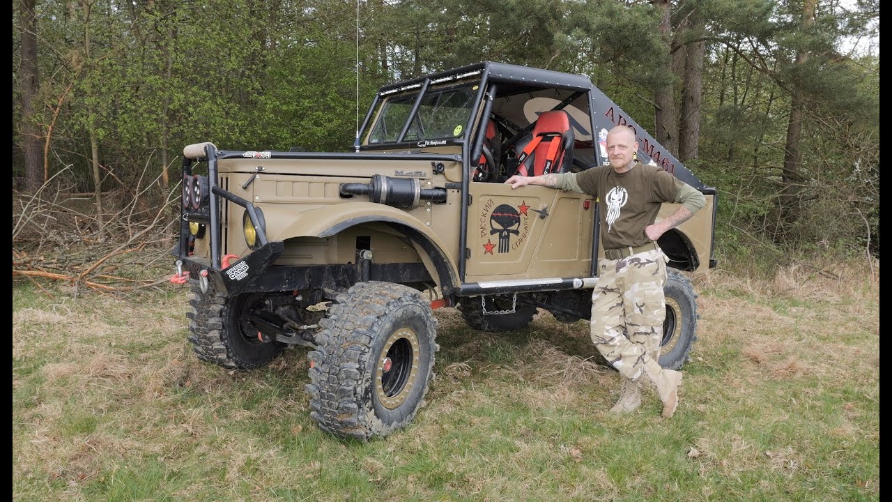 4x4 off roading car ARO M 461 special with diesel motor AVIA, 35