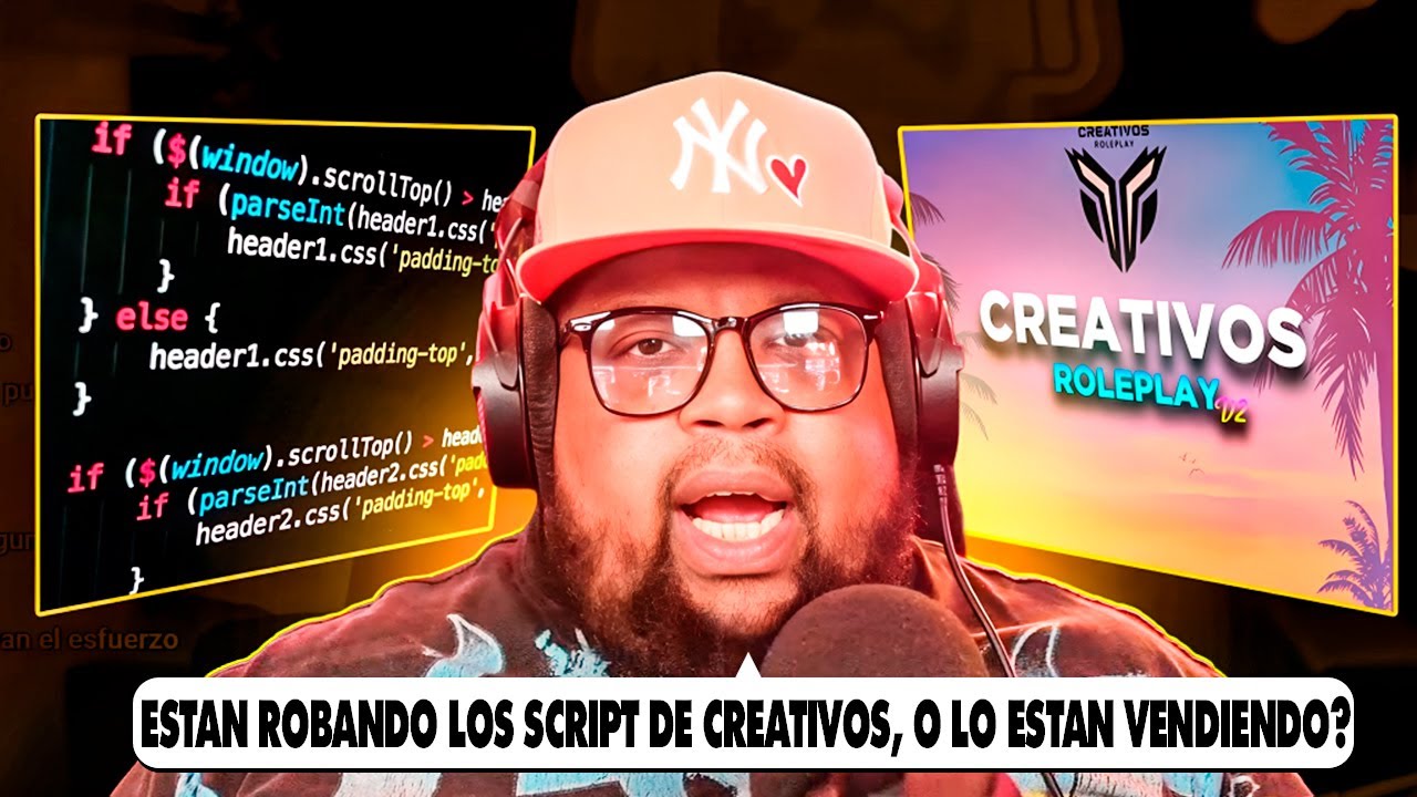 PROGRAMADOR DE CREATIVOSRP ES ACUSADO DE VENDER LOS SCRIPT DEL SERVIDOR 😱