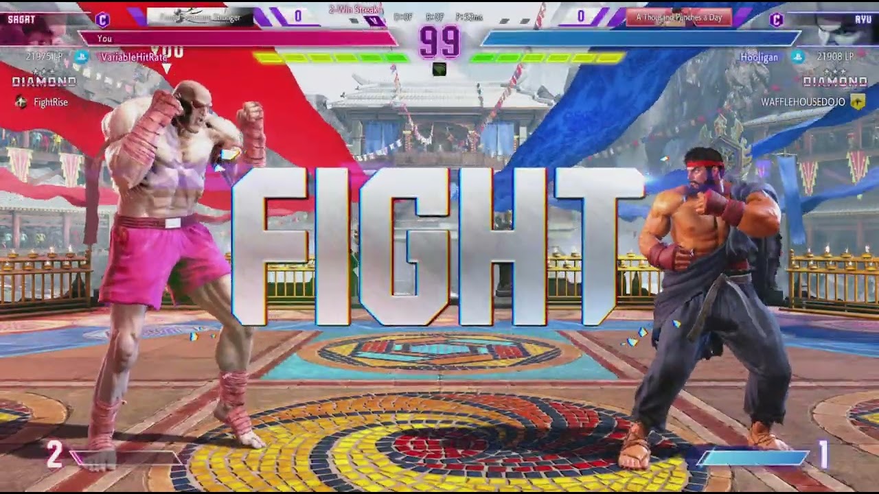 Sagat Perfect Rounds 2
